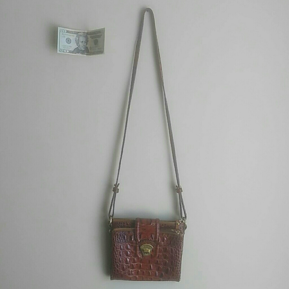 Brahmin Pecan cross body